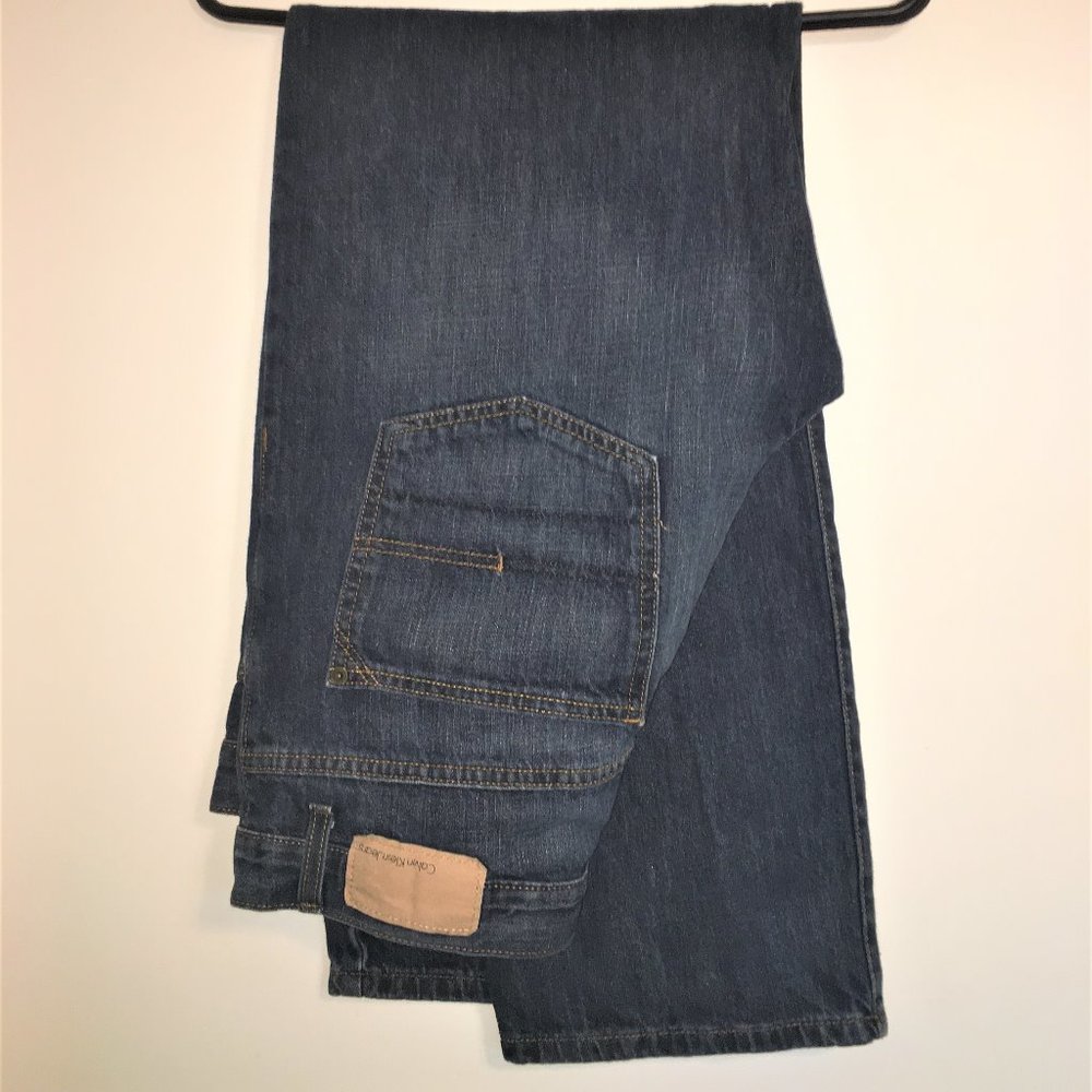 Calvin Klein relaxed straight leg mens jeans
